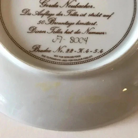 Kaiser HANSEL AND GRETEL Collectors Plate Classic Fairy Tales by Gerda Neubacher - Picture 5 of 9